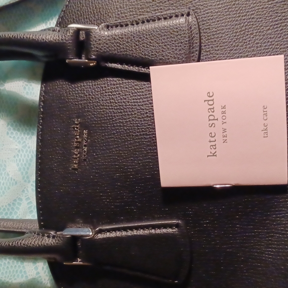 NEW Kate Spade New York Patterson Drive Large Dome Satchel Black Purse Handbag - Picture 3 of 4